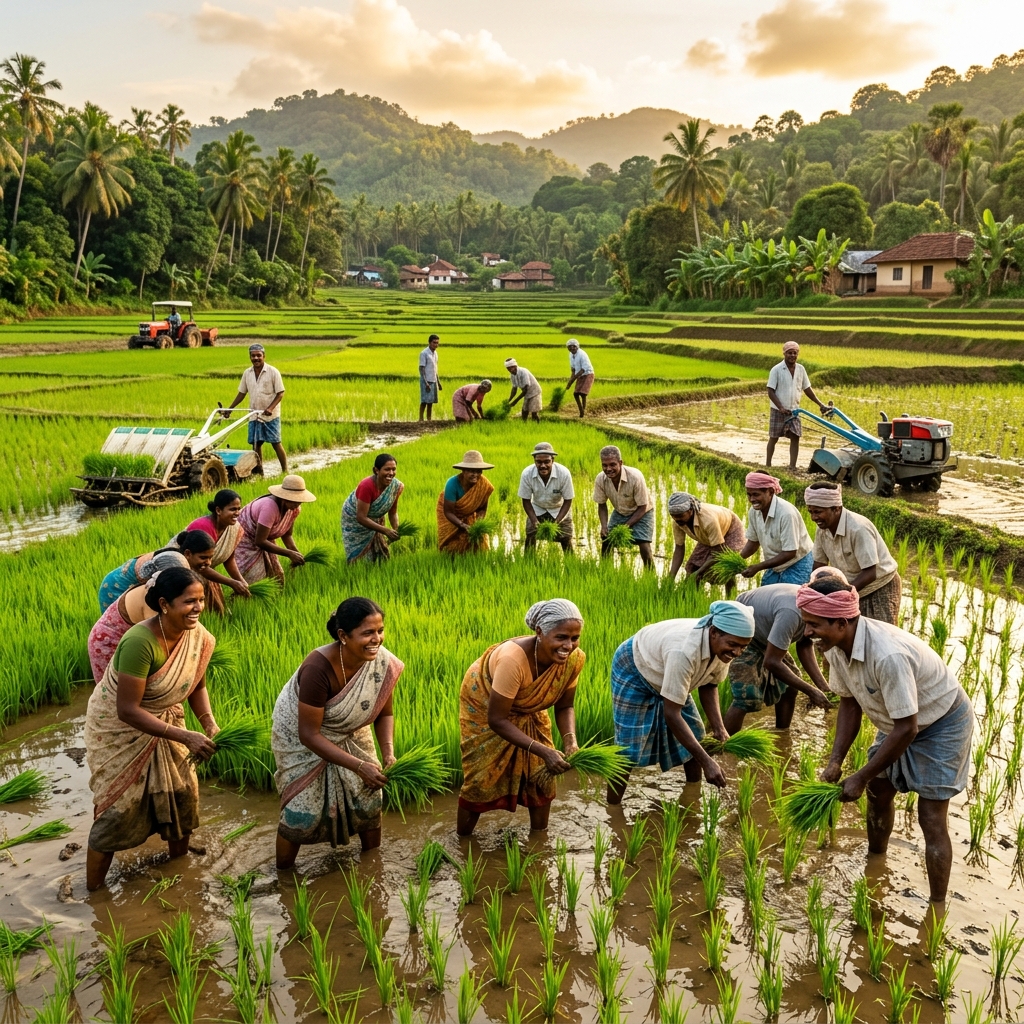 Agro Nature farmers at work